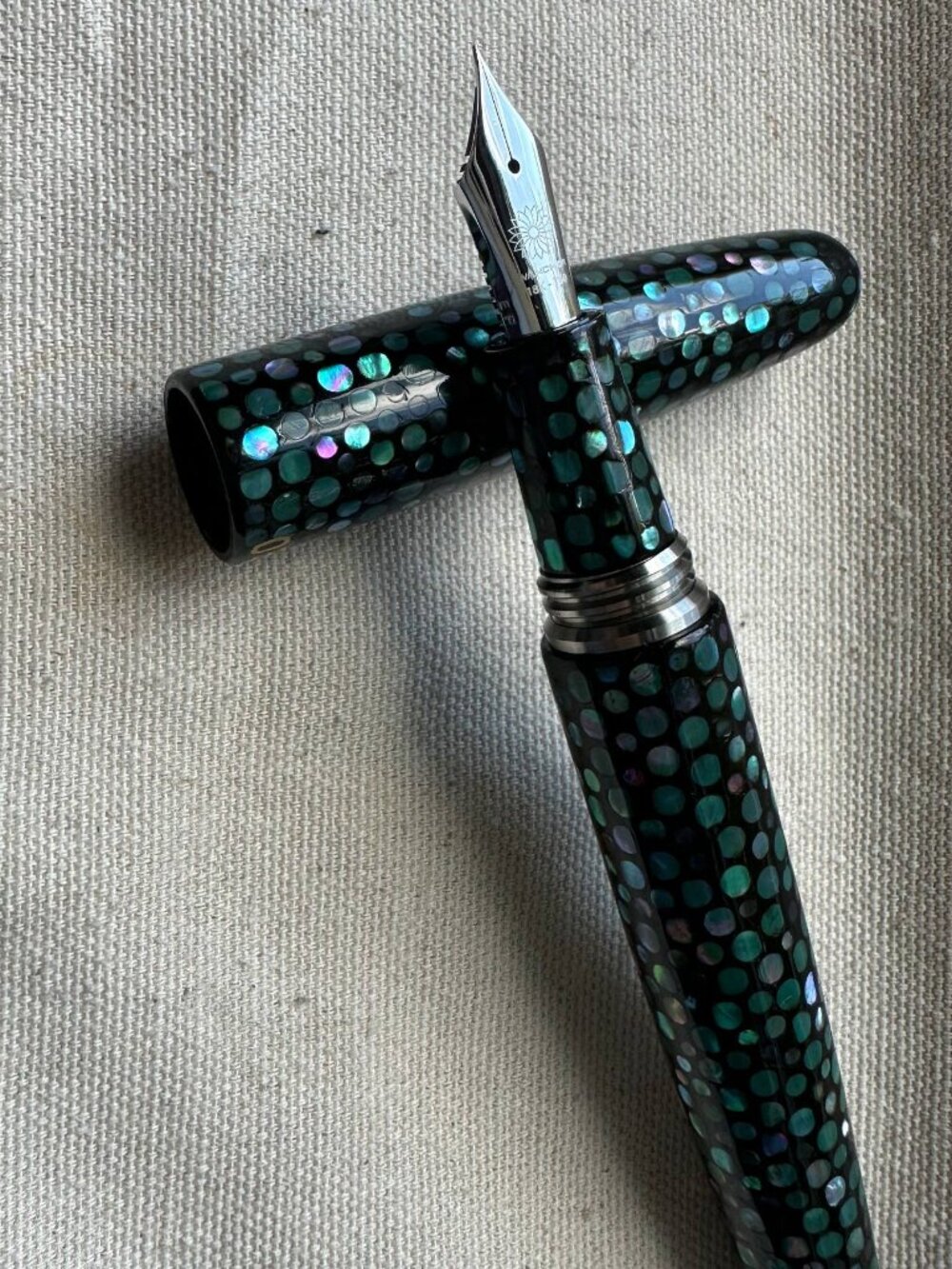 Wancher Raden Sourin Japanese Fountain Pen, Limited Edition, EF Nib